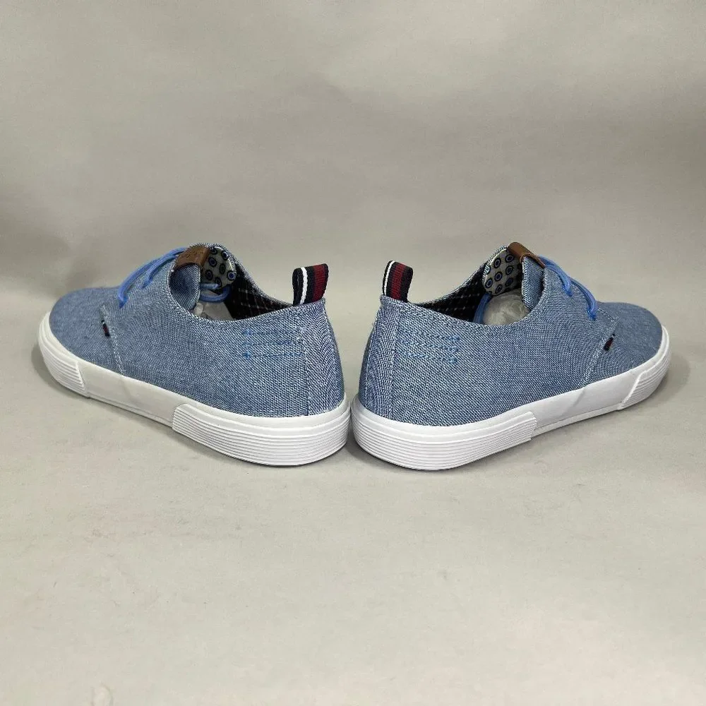 Ben Sherman Bristol Shoes Men's‎ Size 11.5 Blue Oxford Casual Lace Up Sneakers